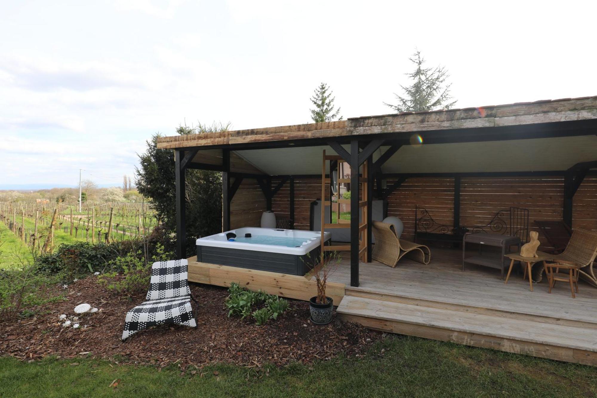 La Tour Des Fees-Spa Mittelbergheim Exterior foto